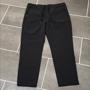 Figs Black Women's Drawstring Scrub Pants